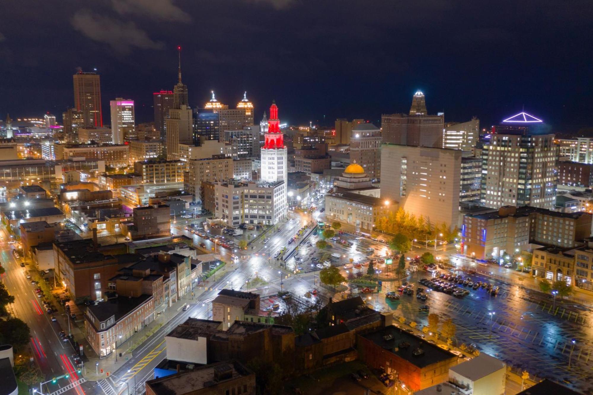 Buffalo Marriott At Lecom Harborcenter Hotel Ngoại thất bức ảnh